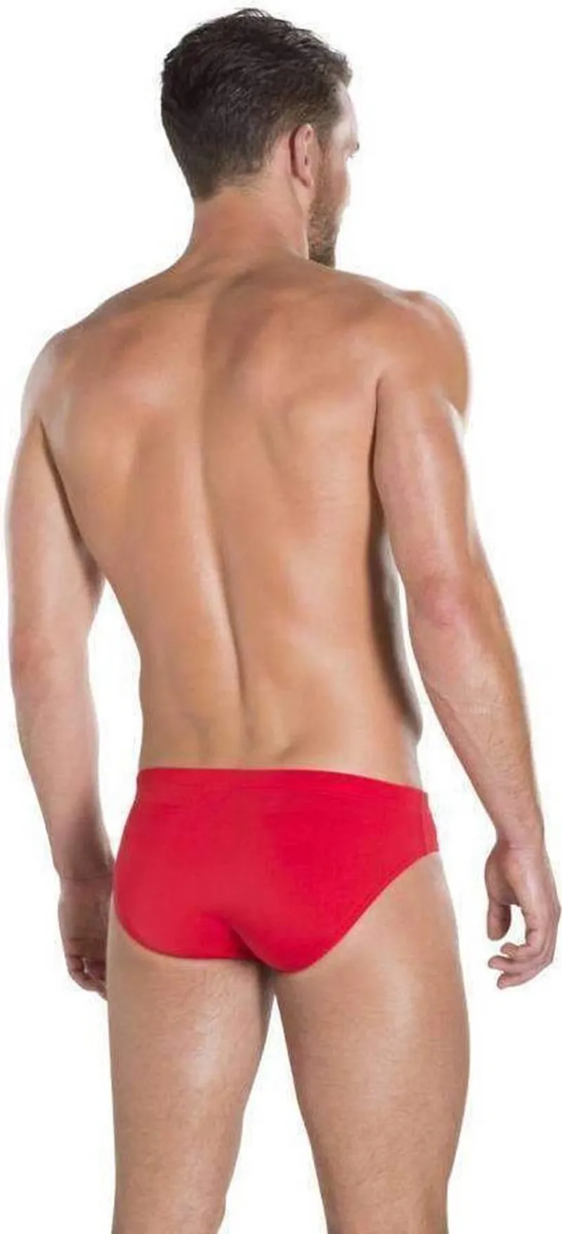 Speedo Men's Endurance+ 7cm Sportsbriefs Red-3